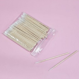 Micro Slim Cotton Swab for Precision Gap Cleaning (Single-Sided Extrusion) 100 Count 15ea