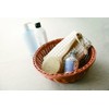 91-078A Display Basket, Resin Basket, Round, Dishwasher Safe, White, 5.9