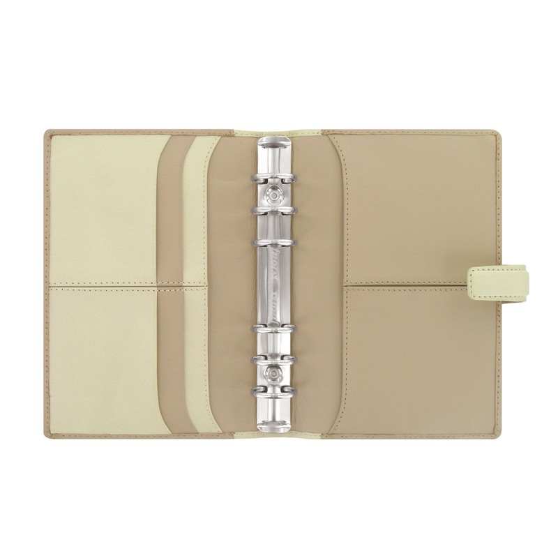 Filofax Personal Nappa Organiser - Vanilla