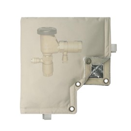 Insulated Backflow Preventer Cover Winter Freeze Protection for Sprinkler Valve, Well Pump, and Irrigation System, 12”W x 13”H, Waterproof and UV-Resistant Pouch, Protects from Snow and Sun Exposure