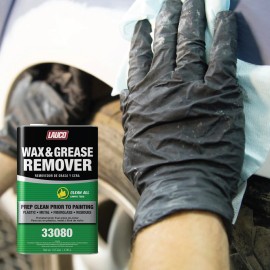 Lauco Wax & Grease Remover 1 Gal – Auto Body Paint Prep Cleaner Degreaser