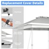 Replacement Canopy Cover for Yaheetech 13x13 Pop Up Gazebo Tent