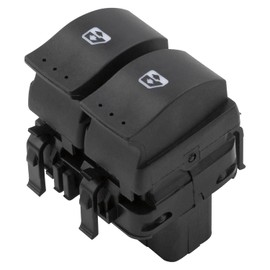 Merautop SJ Window Switch Window Switch Countrol Button Electric Window Switch Window Regulator Replacement for Clio Trafic II Espace Megane II Scenic II Car Accessories Part# 8200549867 8200315034