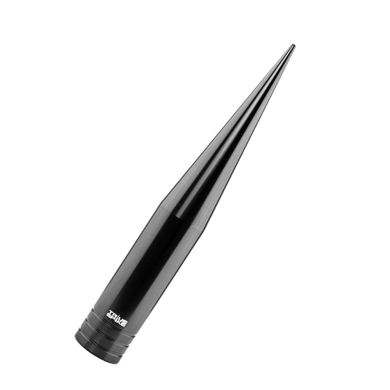 TRUE SPIKE FAT SPIKE GUNMETAL ANTENNA in Heavy Gauge CNC