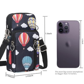 DuoLmi Small Crossbody Bags for Women, Cell Phone Crossbody Bag Wallet Phone Purse Lightweight Pockets Handbags Mini Shoulder Bag