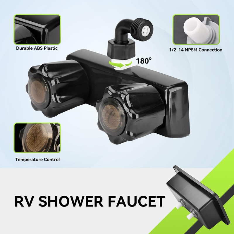 RVMATE RV Exterior Shower Box Kit RV Outdoor Shower Box