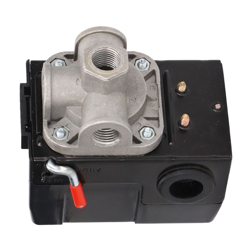 Air Compressor Pressure Switch 4 Ports Pressure Control Switch with