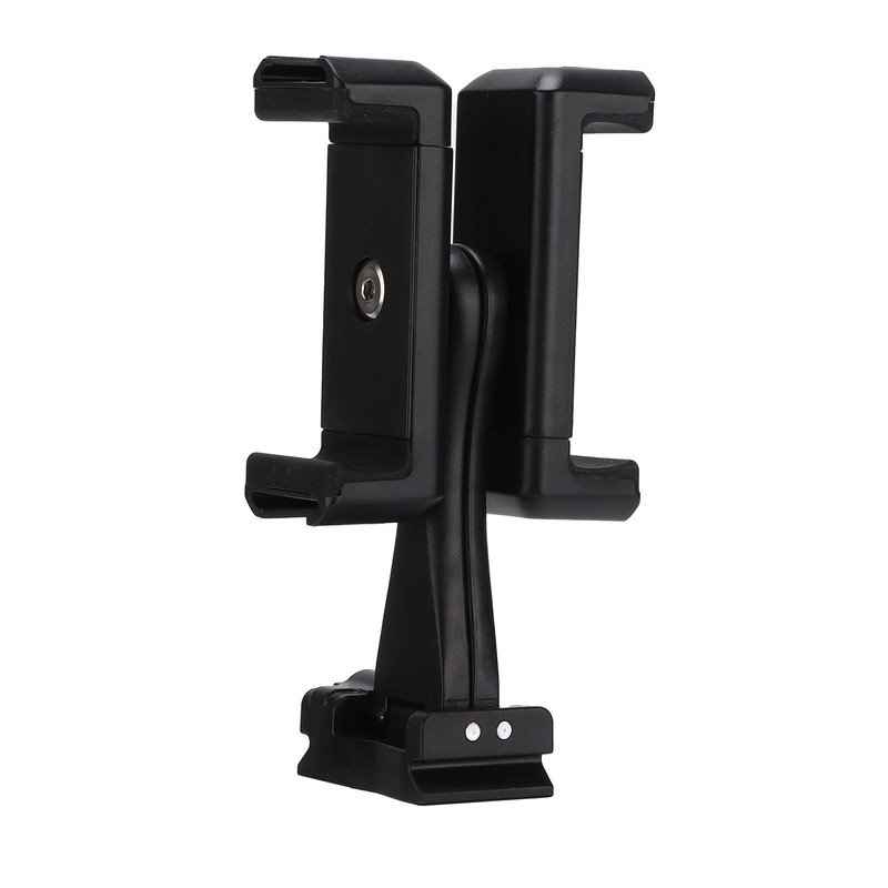 Cell Phone Double Clip Stand Mount Adjustable Tablet Hands Free
