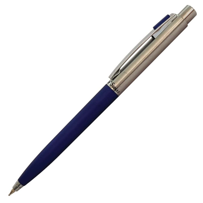 ZOFAX BLUE Ballpoint Pen, Retractable, 0.7mm Fine Point, 1 x