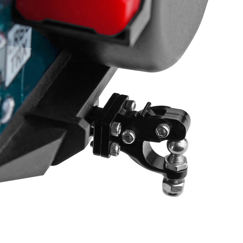 TCRC Metal RC Bumper Trailer Hitch Tow Hook Receiver kit