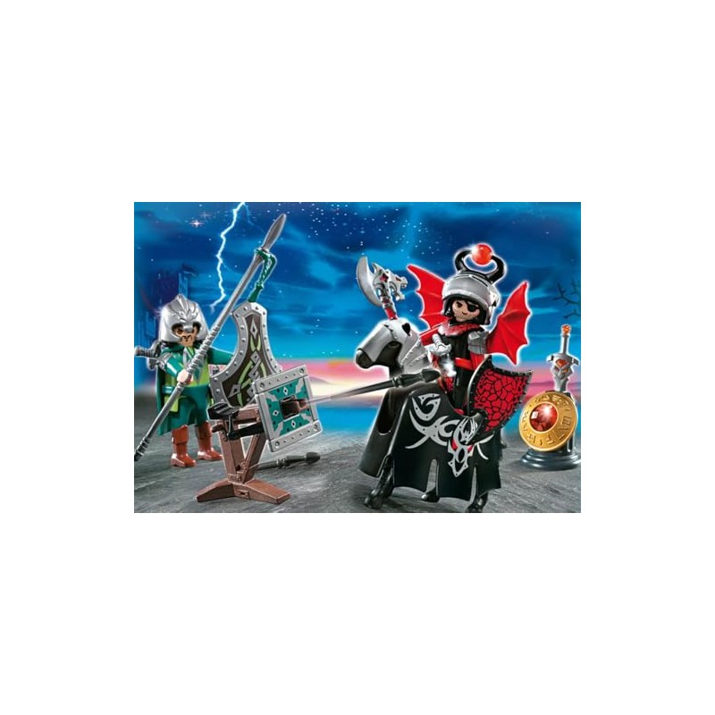 Playmobil - Knights Adventure Playset with Bonus Carrying Case -