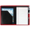 Lcjtop Padfolio Binder A5 Document Organizer with Refillable Lined Notepad,