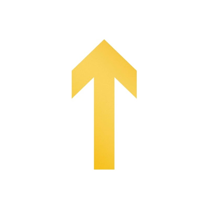 Durable Floor Stickers Arrow Removable 100 mm x Approx. 0.2