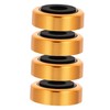 DOITOOL 4Pcs Vibration Feet Cushions for Speaker Base Pad Audio