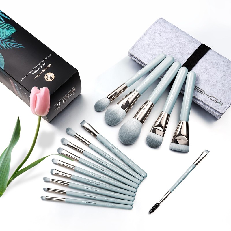 EIGSHOW Make Up Brush Set, 15 Pieces Professional Cosmetic Brush