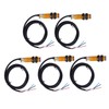 5 Pcs Infrared Photoelectric Switch NPN Normally Closed 5 To