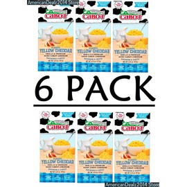 Cabot 6 PACK - Cabot Classic Yellow Cheddar Shells & Cheese Dinner 6.25 oz