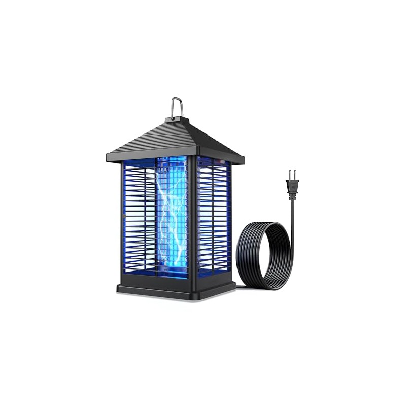 Bug Zapper Indoor & Outdoor with Auto Smart Light Sensor,