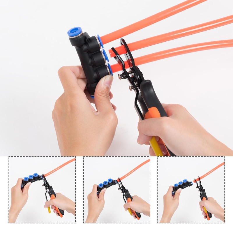 PLATATO Push to Connect Fittings Disconnect Tool Air Line Removal