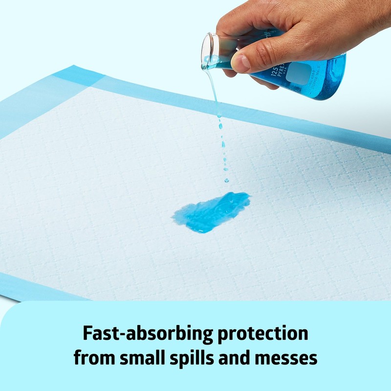 Medline Light Absorbency Underpad, 23" x 36", 50 Count, Disposable