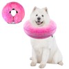 Dog Cone, Uadonile Inflatable Cone Collar for Dogs and Cats,