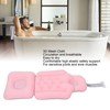 Bathtub Cushion Soft Breathable Folding Headrest Back Support Bath Pillow
