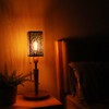 Lamp Shade Wrought Iron Hollow Design Modern Style Detachable Table