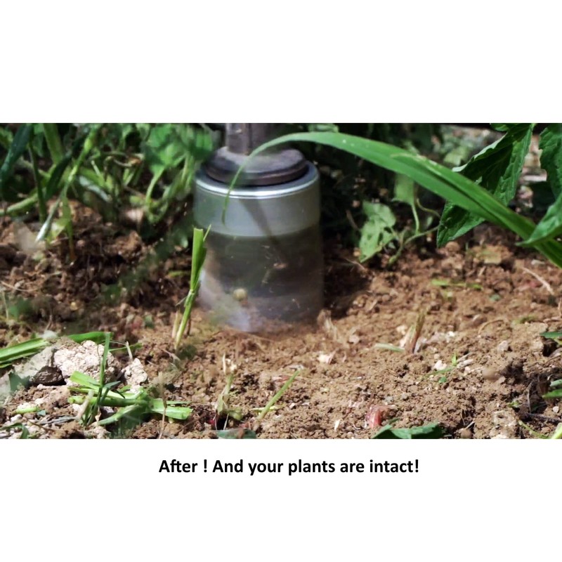 Weed Root Removal Head Tiller – Trimmer Attachment - Root