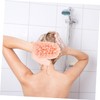 Baluue 2pcs Double Sided Loofah Exfoliating Mitt Bath Body Scrubber
