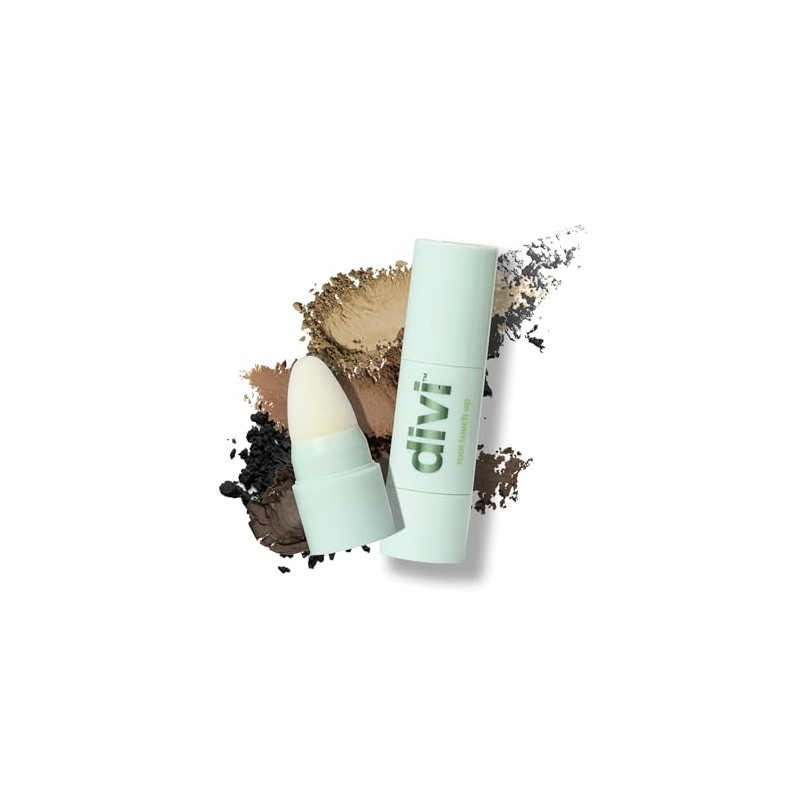 divi Polvo Para Retoque De Races, Cobertura Para Cabello Castao