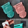 Guante exfoliante de silicona, exfoliante corporal higiénico con ganchos de