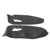 Lskioer Front Door Panel Armrest Cover Pair Black Fits for
