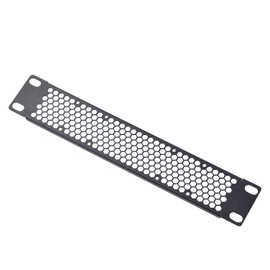 GeeekPi Vented 1U Blank Panel Metal Rack Bracket for DeskPi RackMate T1/T0/T2 and 10" Server Rack/Network Cabinet