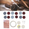 20pcs / set Watch Glass Polishing Pad Felt Polishing Buffing