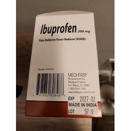 Medique Products 80848 Medique 80848 Ibuprofen 200mg 250/Box