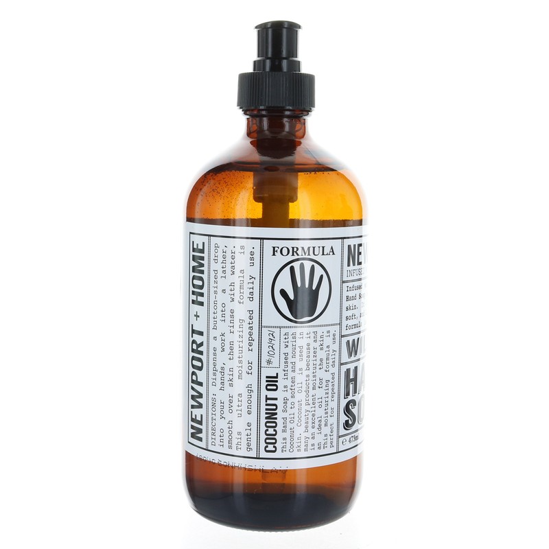 Newport + Home Hand Soap, Wild Lavender 16 oz, Infused