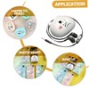 Gadpiparty Ear Wired Earbuds with Microphone Control Adorable Design for