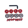 Ballistic Jester 814 Gloss Red Trim Short Bolt Cone Washer