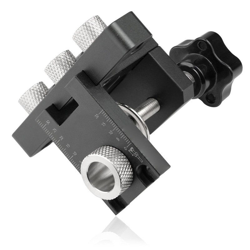 3-in-1 Pocket Hole Jig Kit, 8/10/15 mm Pocket Hole Wooden