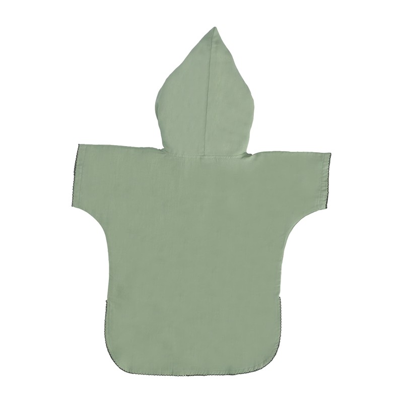 Sterntaler Unisex Kids Monkey Albert Cotton Muslin Poncho with Hood