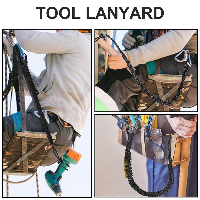 Pack of 6 Tool Safety Lanyard Tool Fall Protection with