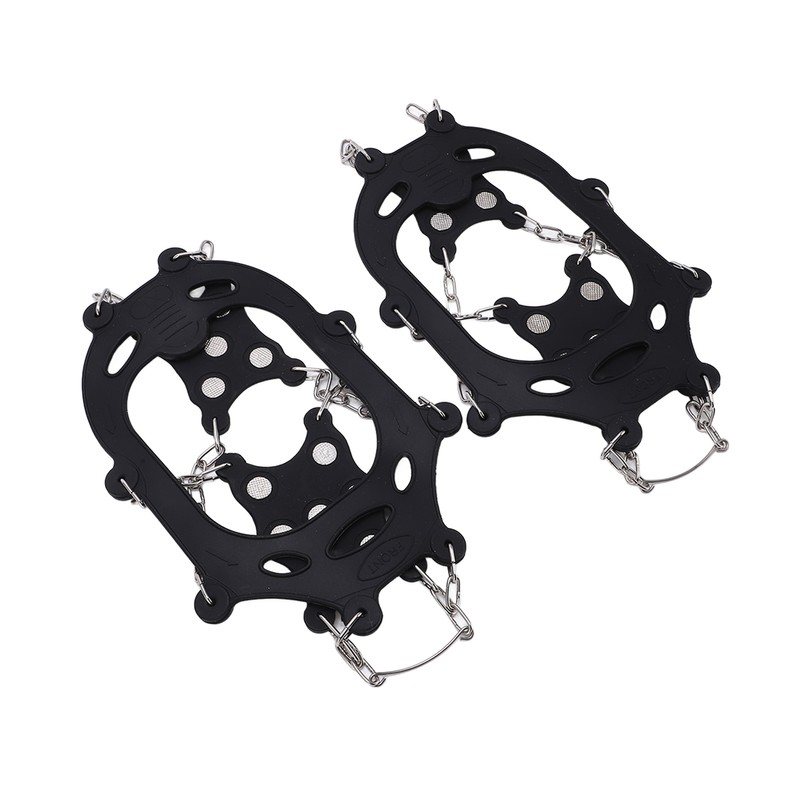 2pcs/set 12 Tooth Crampons Shoe Cover Rust Resistance Durable Outdoor