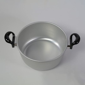 リバティーコーポレーション 両手鍋 24cm アルミ 軽量 ガス火専用 LD-372