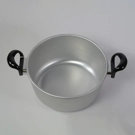 リバティーコーポレーション 両手鍋 24cm アルミ 軽量 ガス火専用 LD-372