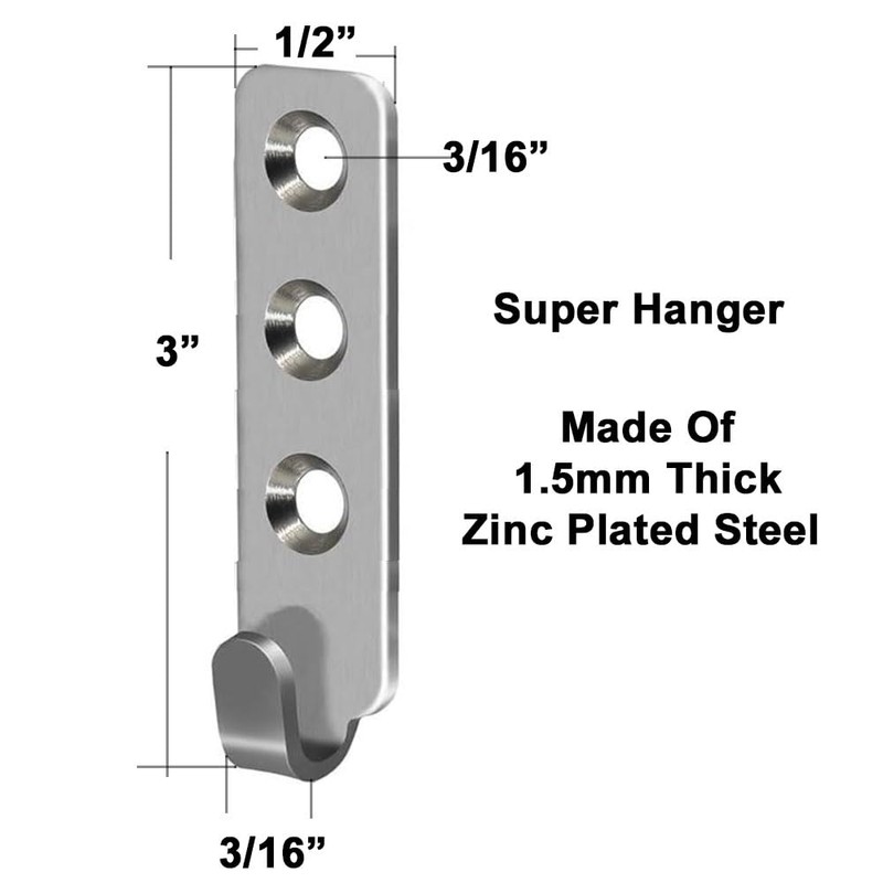 888 Corp Pro Quality Super Hook Heavy Weight Picture Hanger