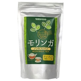 Tenpodo Moringa Tea Bag, 2.1 oz (60 g) (0.08 oz (2 g) x 30 x 5 Bags x (2 Cases)