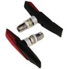Clarks CPS958 Elite MTB/Hybrid V-Brake Pads Integral Block W/ Dual
