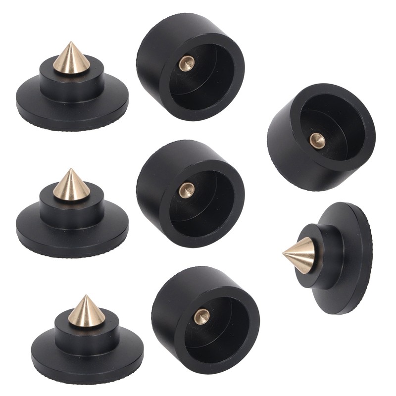 4 Sets Speaker Isolation Stand Feet Pad Shockproof Antislip Speaker