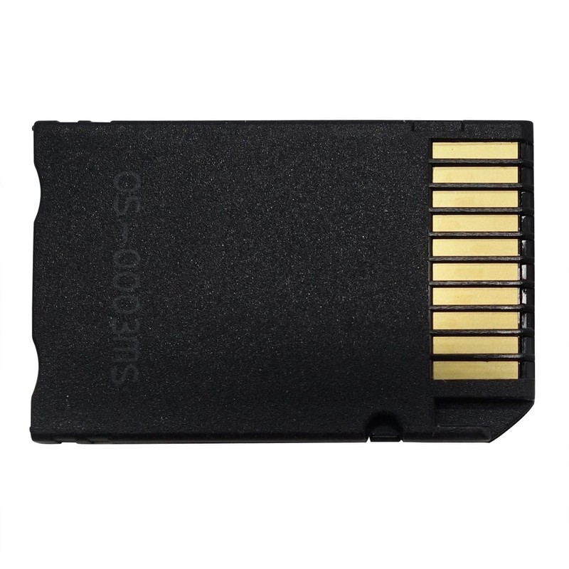 TECHZOCO Adapter für Micro-SD-Karte auf Memory Stick, kompatibel mit Micro