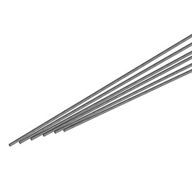 MECCANIXITY Carbon Fiber Rod, 1.5mm x 500mm for RC Airplane DIY Tool Wing Tube Quadcopter Arm, Pack of 10